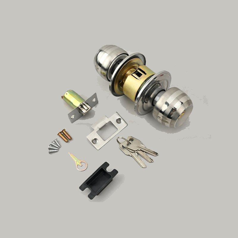 Furniture Hardware Supply - Stainless Steel Golden Round Ball Privacy