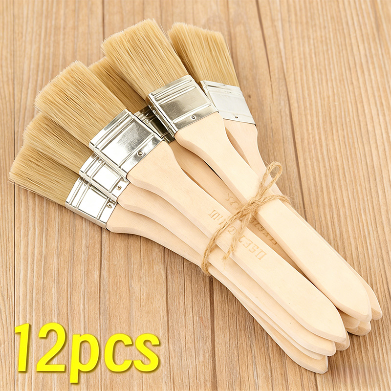 1-24Pcs Professional Paint Bru - Furniture Hardware Wood avaliação e preço