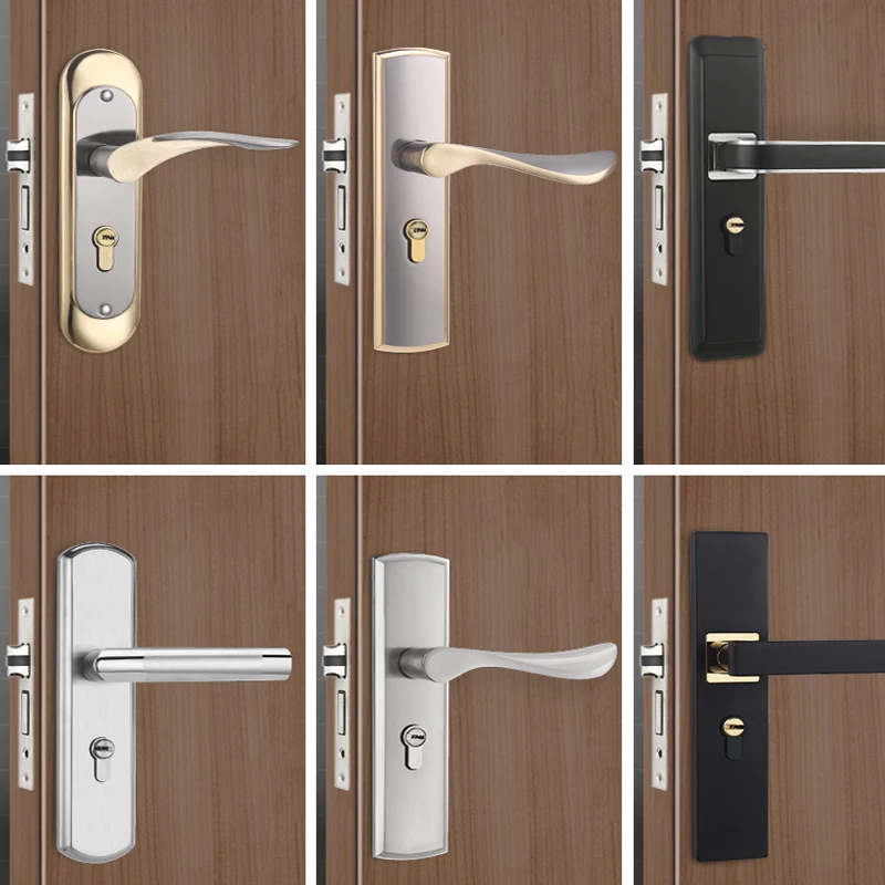Bedroom Wooden Door Lock Set H - Furniture Hardware Wood avaliação e preço