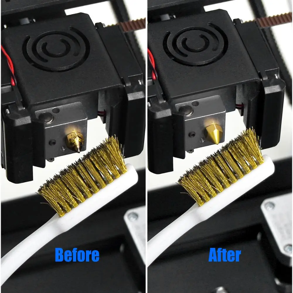1/2/3Pcs Copper Wire Toothbrus - Furniture Hardware Supply avaliação e preço