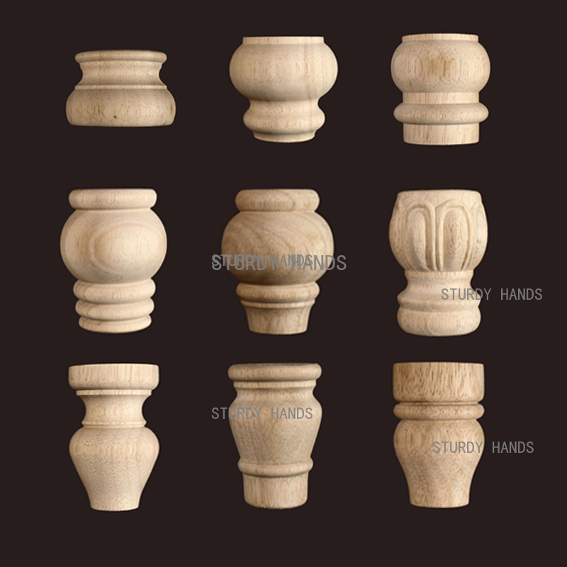 Furniture Round Solid Wood Tab - Furniture Hardware Replacement avaliação e preço