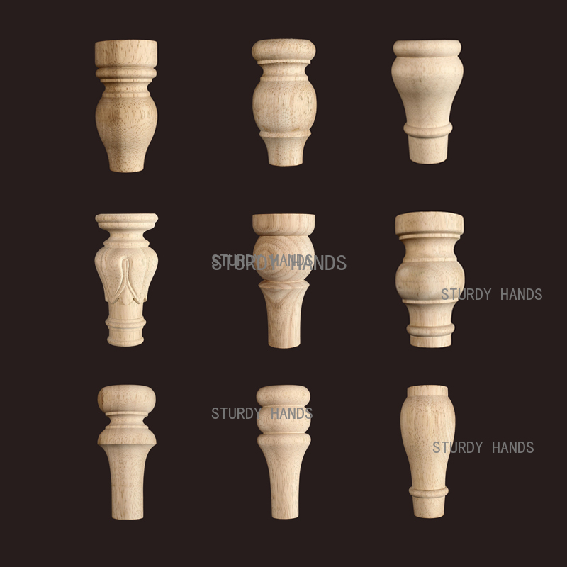 Furniture Round Solid Wood Tab - Furniture Hardware Replacement avaliação e preço