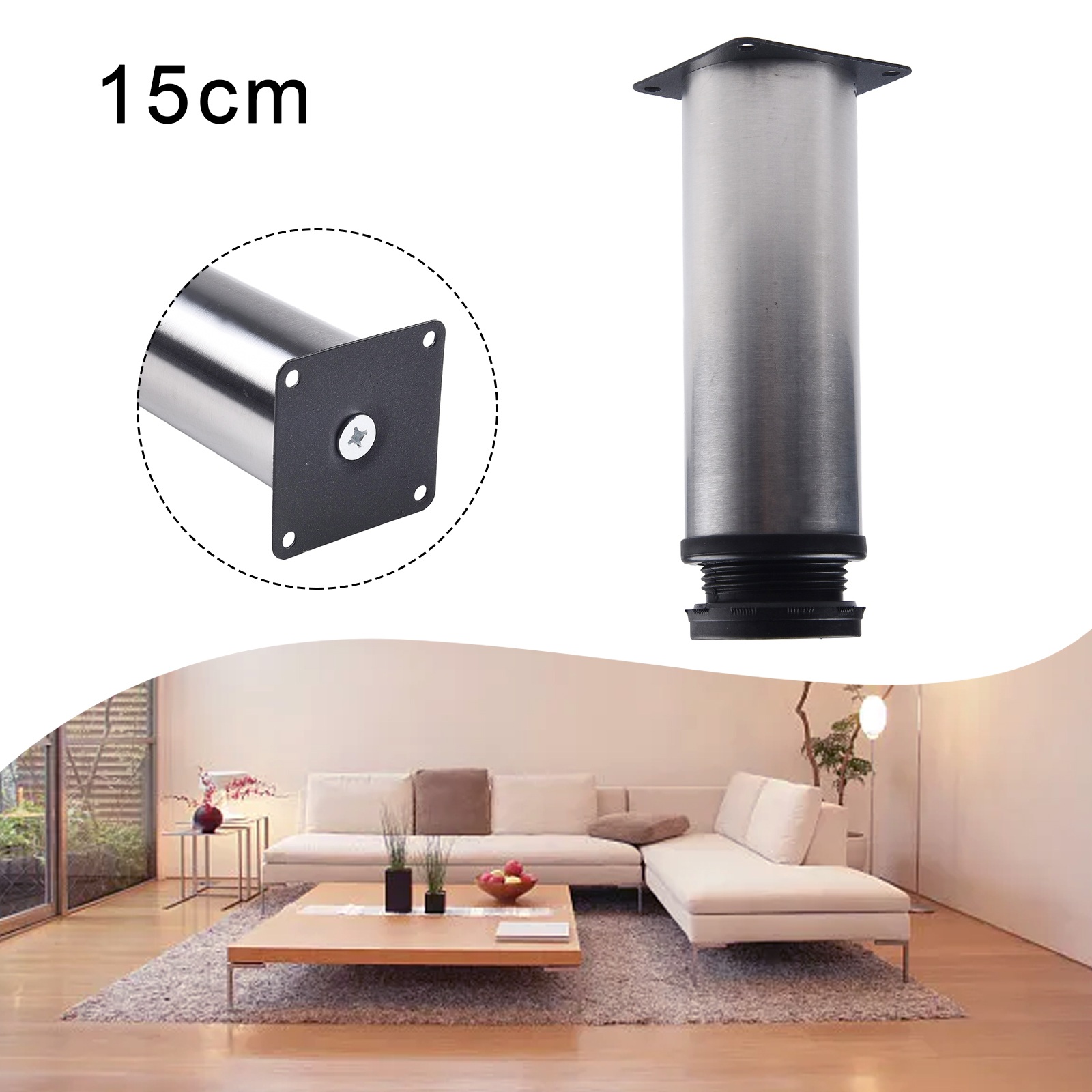 Stainless Steel Furniture Leg  - Furniture Hardware Replacement avaliação e preço