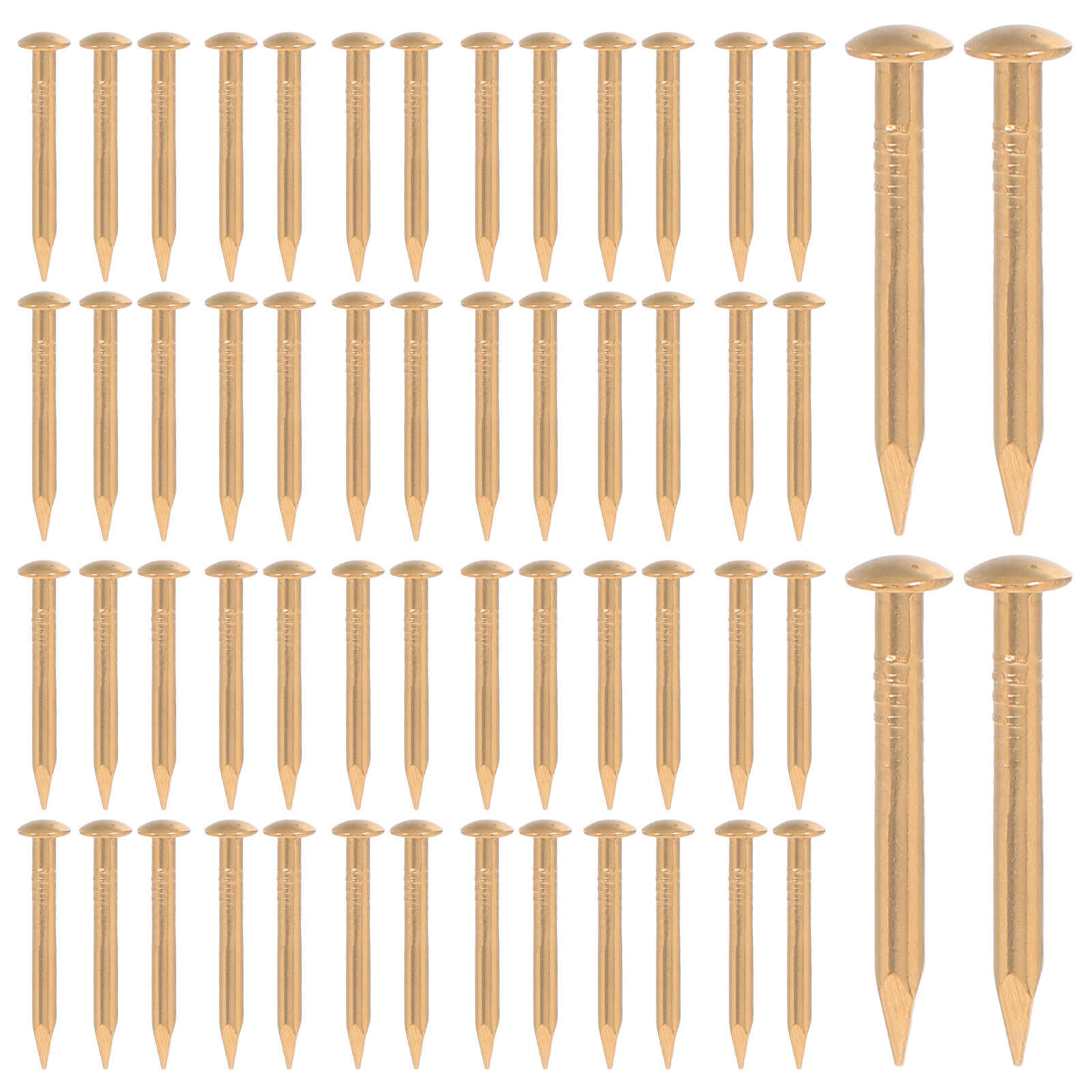 200Pcs 8Mm Brass Furniture Nai - Furniture Upholstery Hardware avaliação e preço