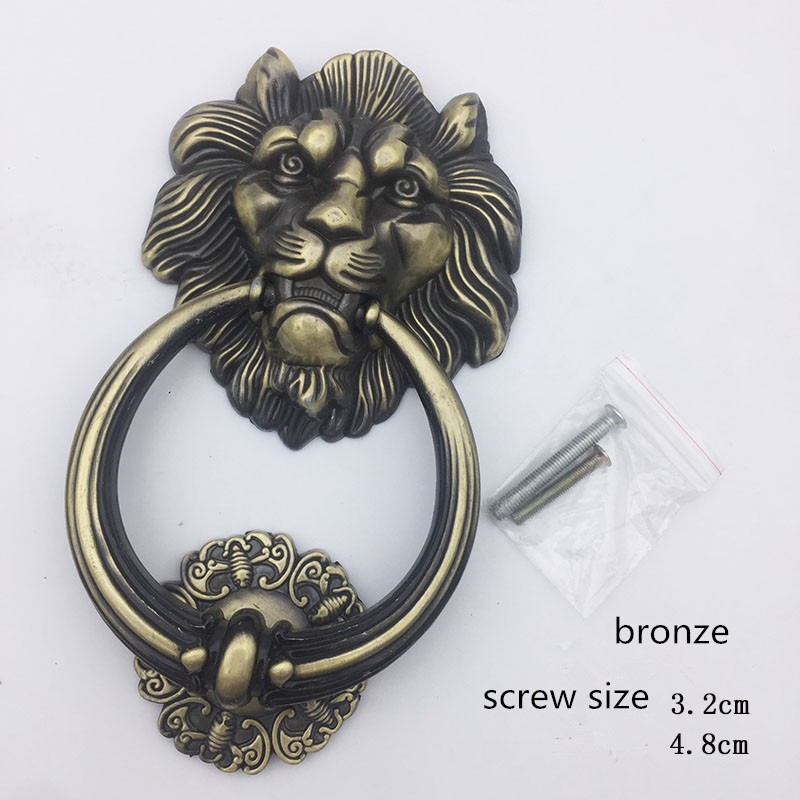Antique Bronze Lion Head Handl - Furniture Hardware Supply avaliação e preço