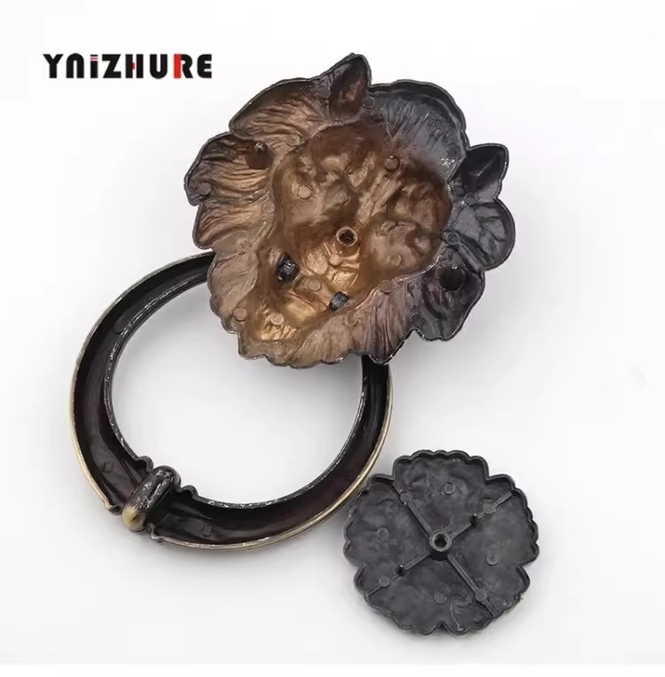 Antique Bronze Lion Head Handl - Furniture Hardware Supply avaliação e preço