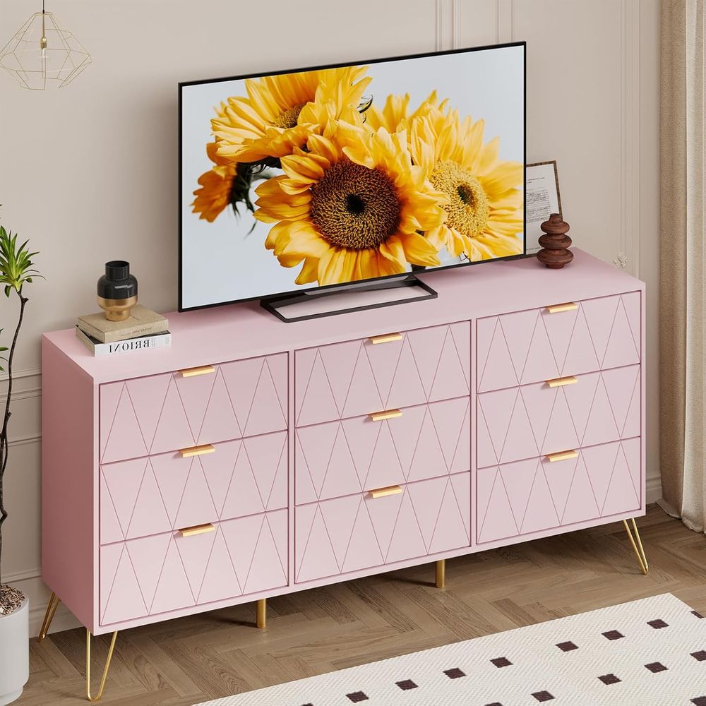 Bedroom Set with Gold Hardware - Furniture Hardware Wood avaliação e preço