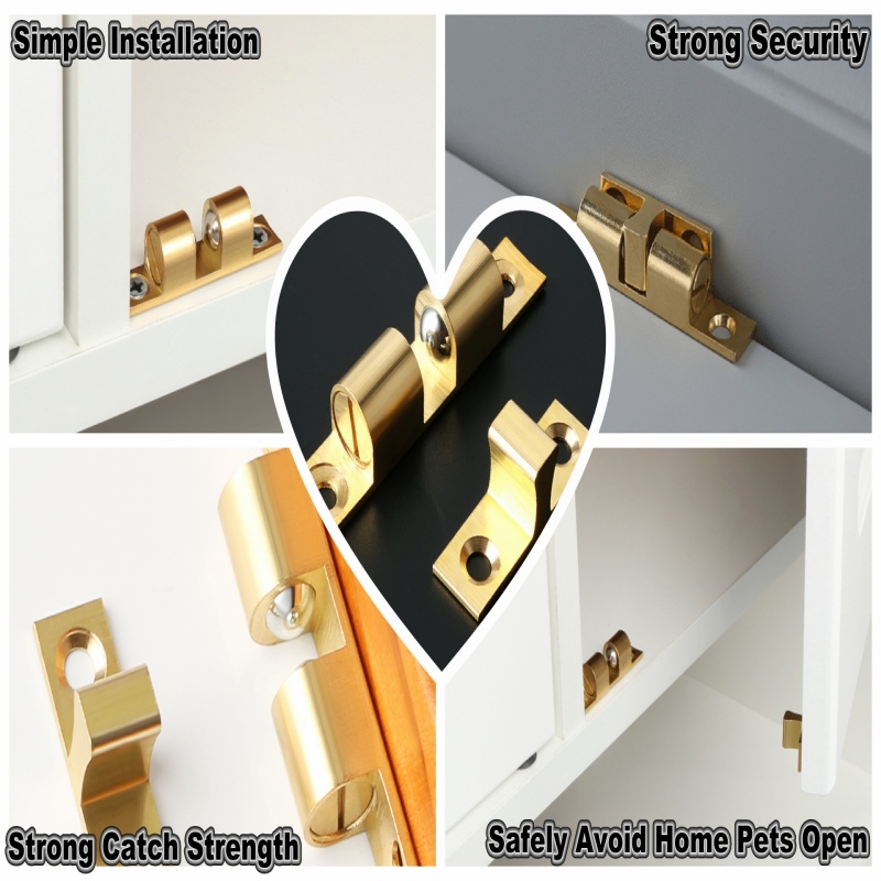 3/6pcs Cabinet Closet Door Bal - Furniture Hardware Products avaliação e preço