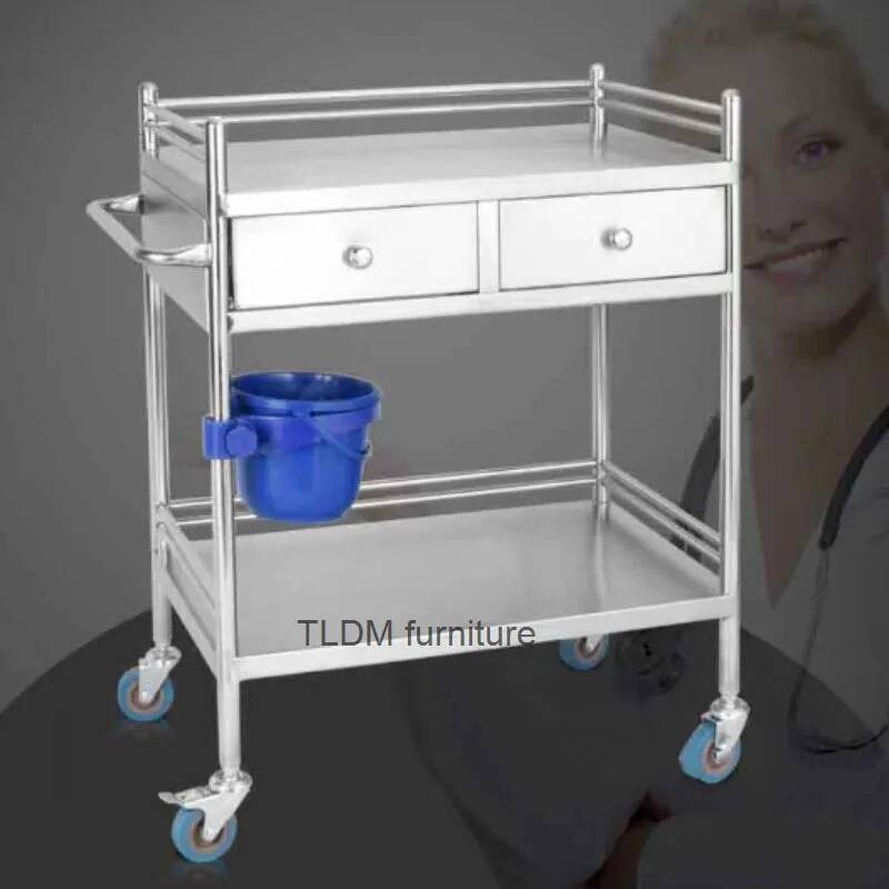 Stainless Steel salon Trolley  - Z. A. Furniture avaliação e preço