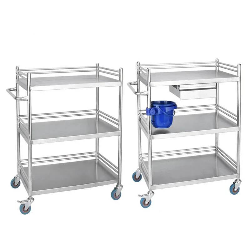 Stainless Steel salon Trolley  - Z. A. Furniture avaliação e preço