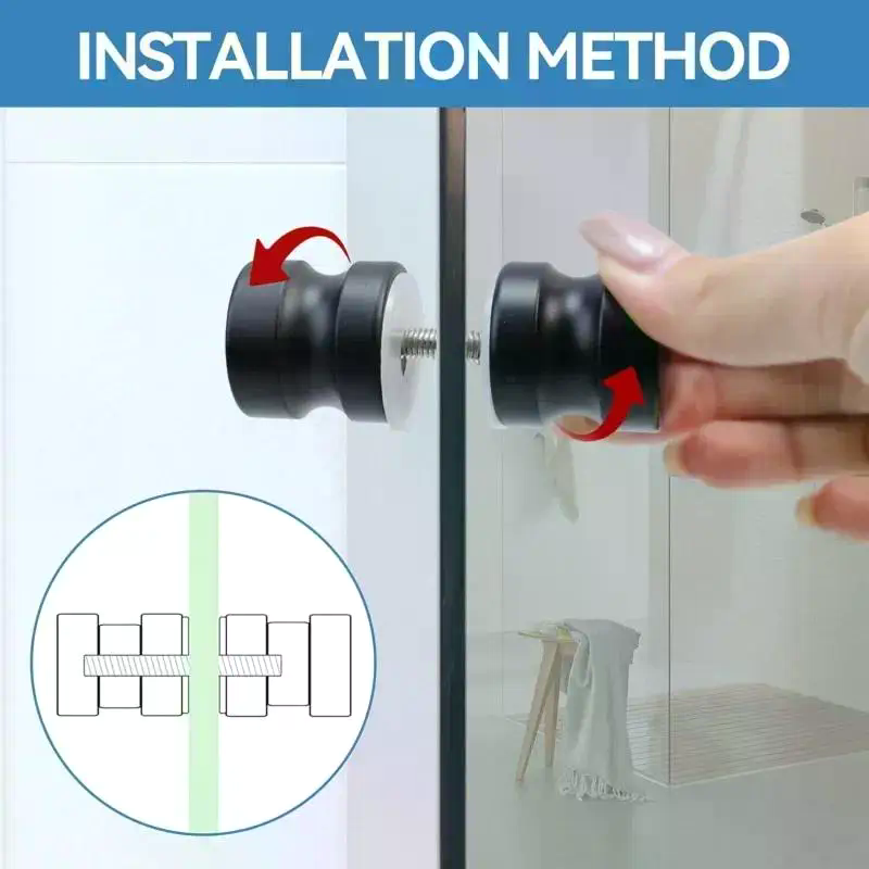 Stylish Shower Glass Door Hand - Furniture Hardware Supply avaliação e preço