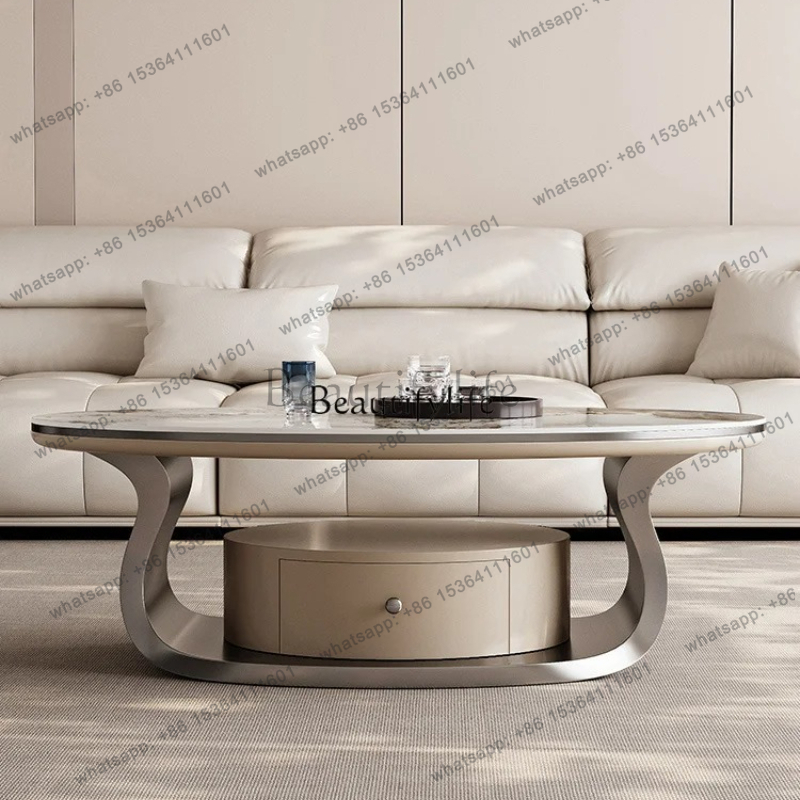 z.Light luxury rock slab oval  - Z. A. Furniture avaliação e preço