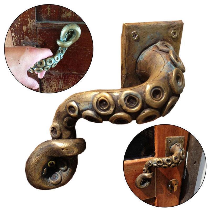 Vintage Octopus Door Knob Outd - Furniture Hardware Supply avaliação e preço