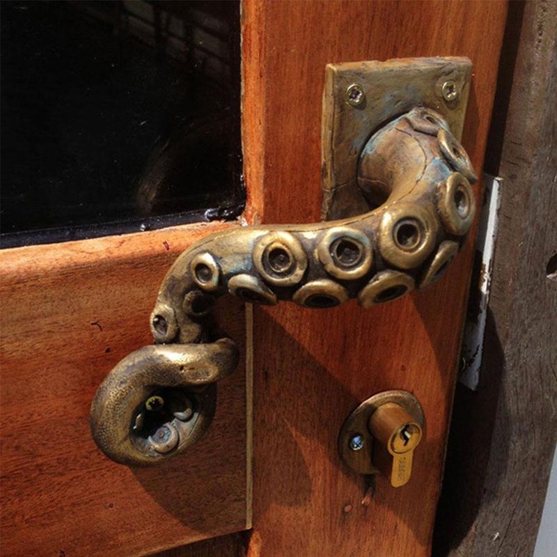 Vintage Octopus Door Knob Outd - Furniture Hardware Supply avaliação e preço
