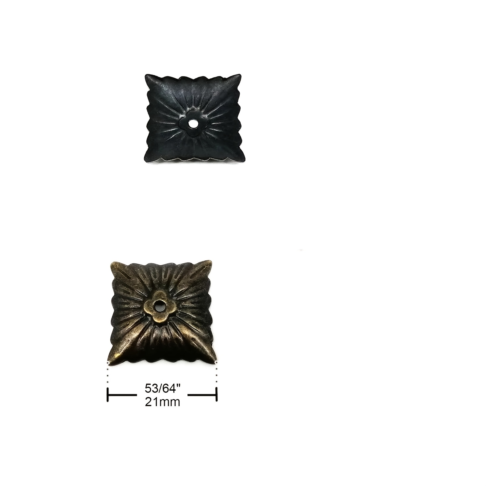 20Pcs 21x21mm Upholstery Nails - Furniture Upholstery Hardware avaliação e preço