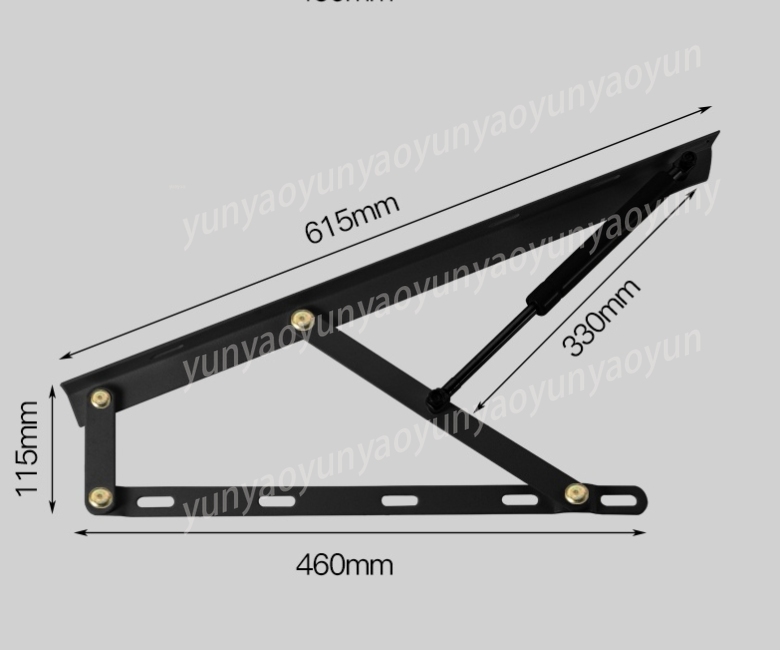 Adjustable Gas Spring Hinges S - Furniture Hardware Replacement avaliação e preço