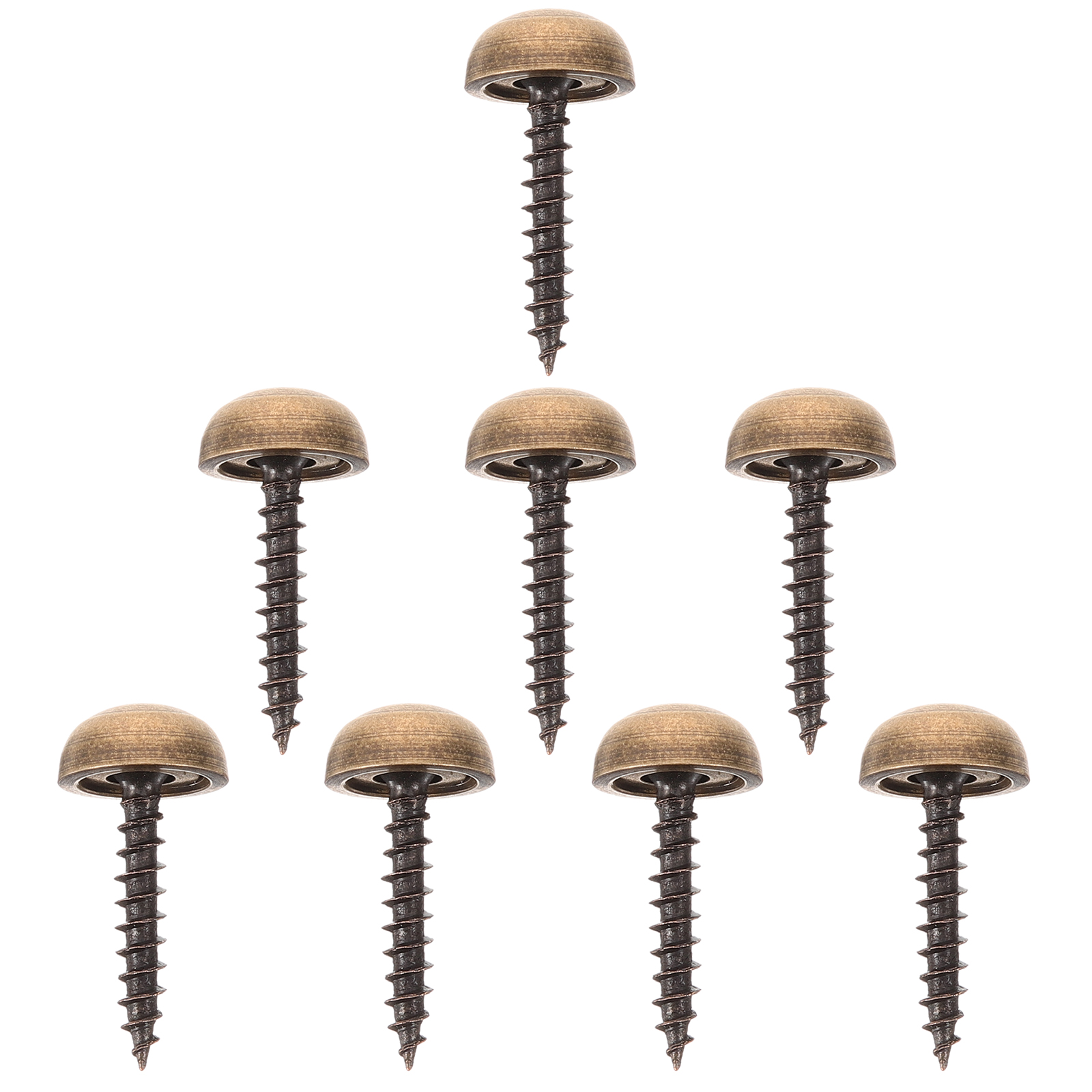 8pcs 13mm Brass Brass Screws C - Furniture Upholstery Hardware avaliação e preço
