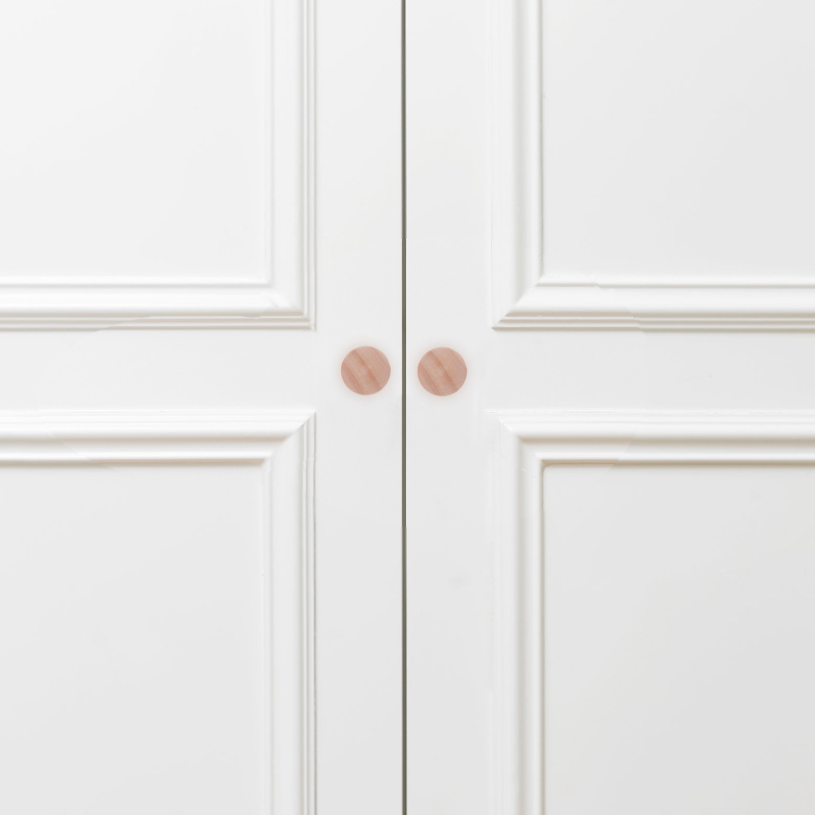 20Pcs Solid Wood Cabinet Knobs - Furniture Hardware Wood avaliação e preço