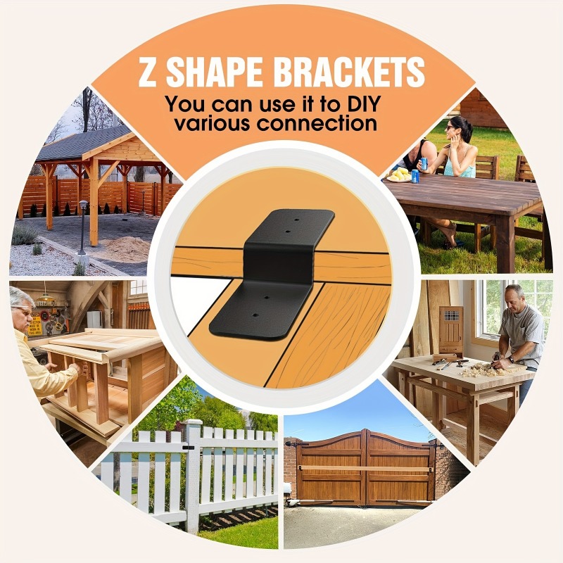 Z-Type Steel Bracket,Duty Doub - Z. A. Furniture avaliação e preço