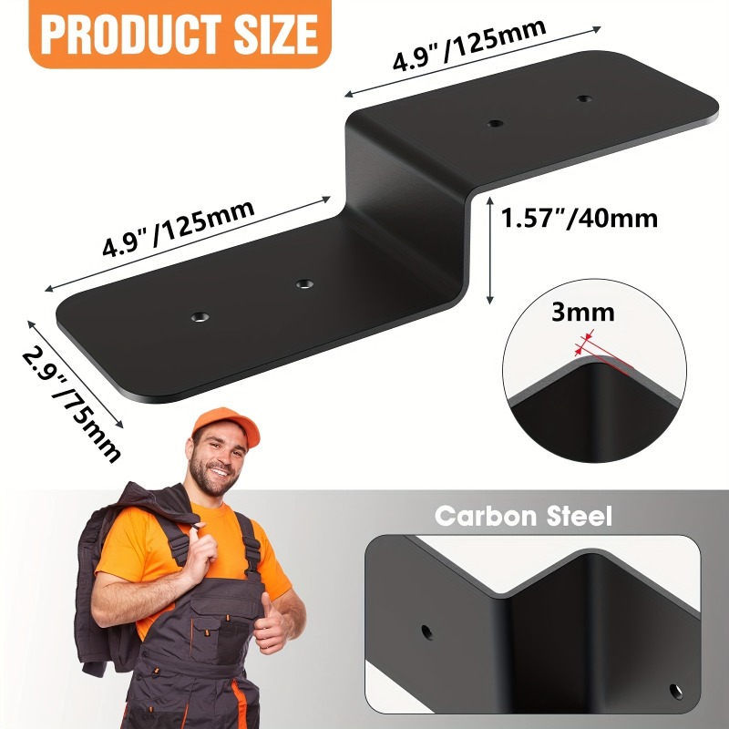 Z-Type Steel Bracket,Duty Doub - Z. A. Furniture avaliação e preço